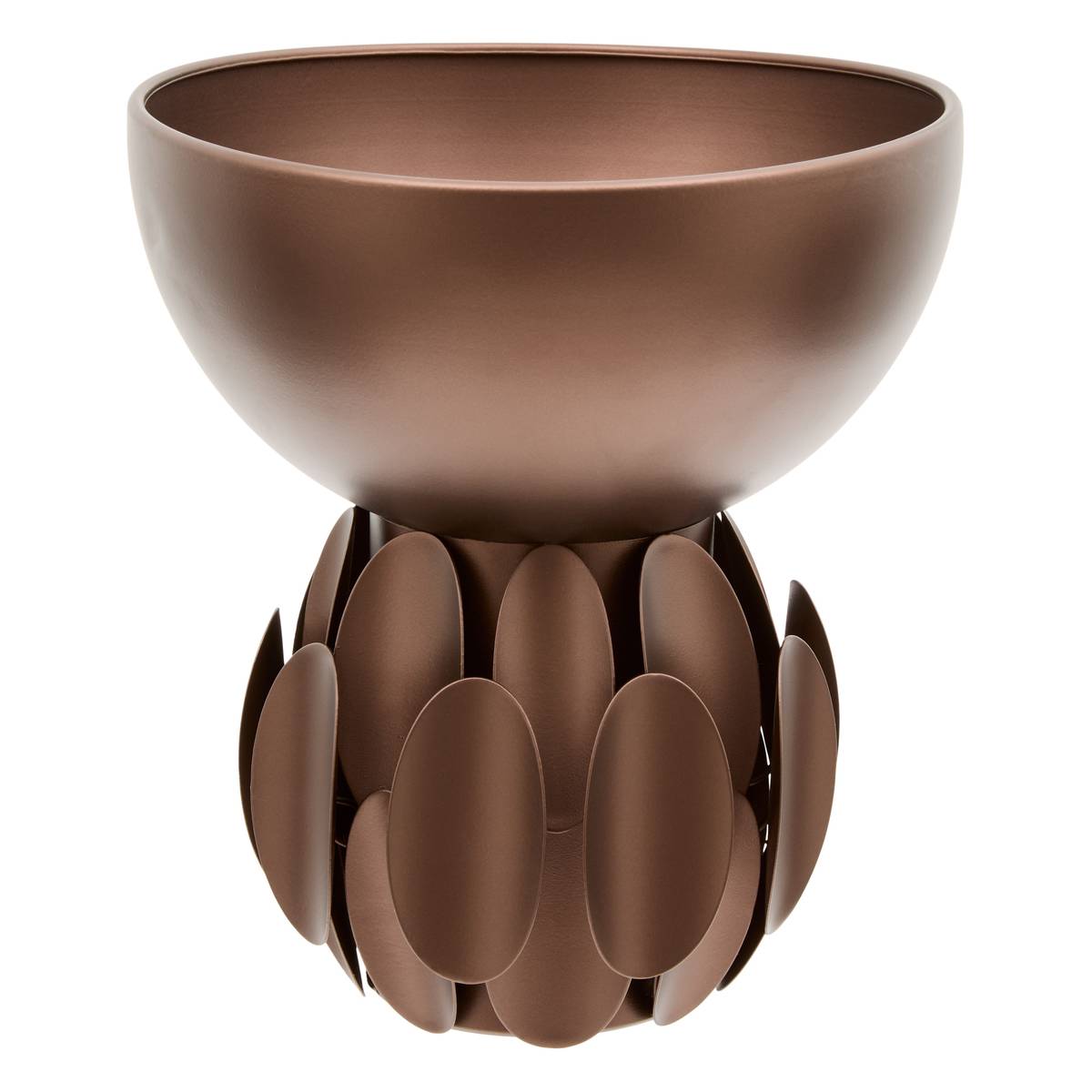 Bowl "Barrel" Chocolate, D.25 cm Chocolate
