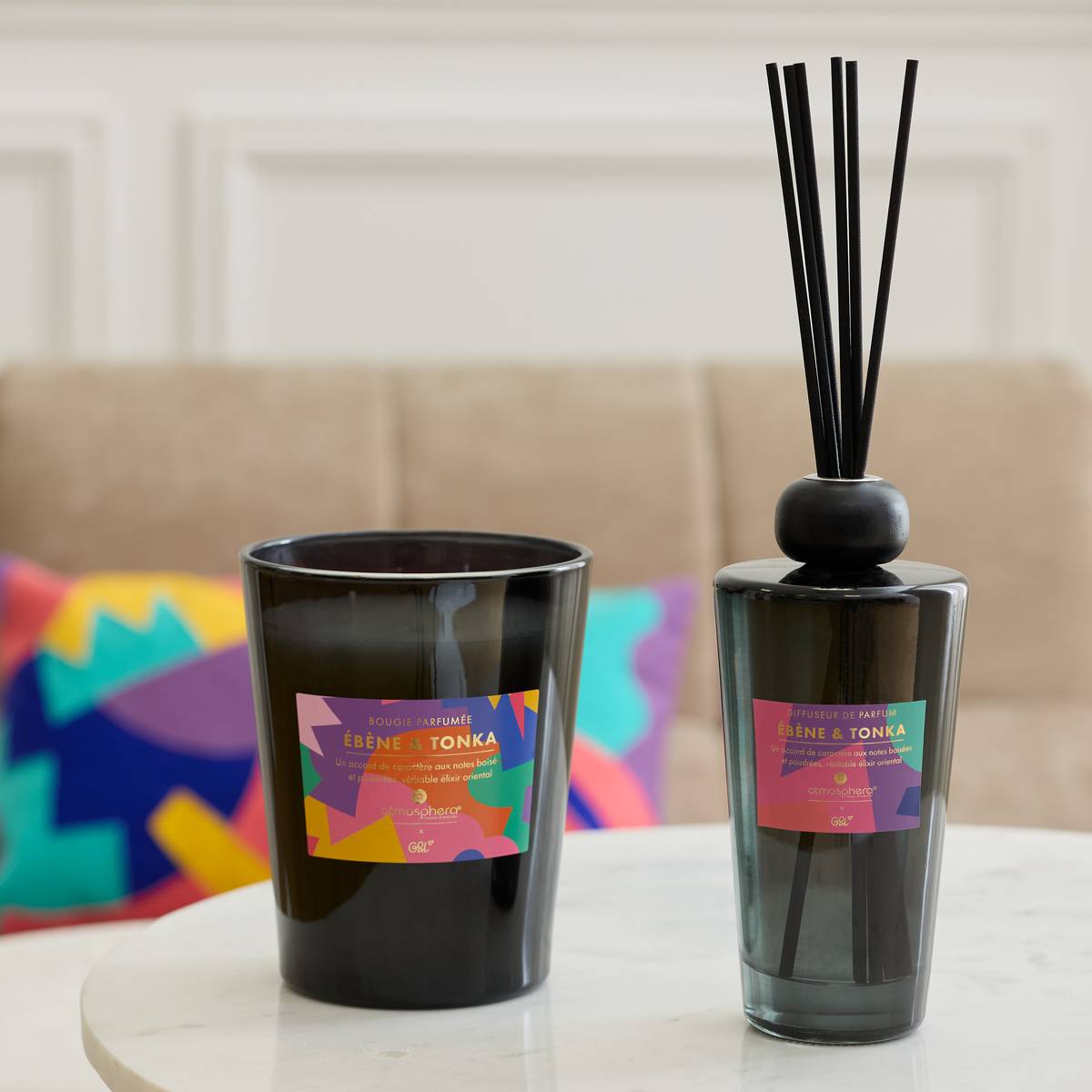 Diffuser "G&l" Ebony and tonka, 500ml Ebony and tonka