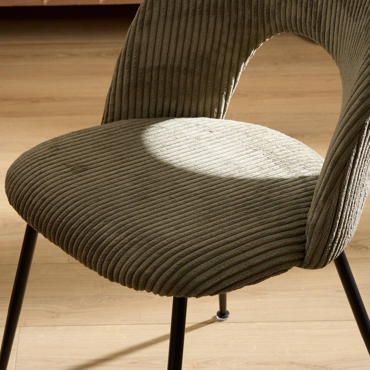 Chair "Raven" Steel, Cedar green Cedar green