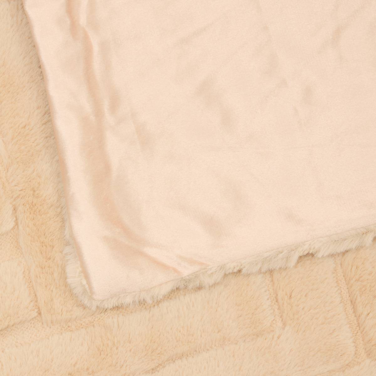 Throw "Arka" Beige linen, 160x120 cm Linen beige