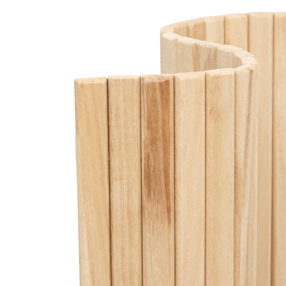 Room Divider "Colva" Paulownia, Beige, 170x120 cm Beige