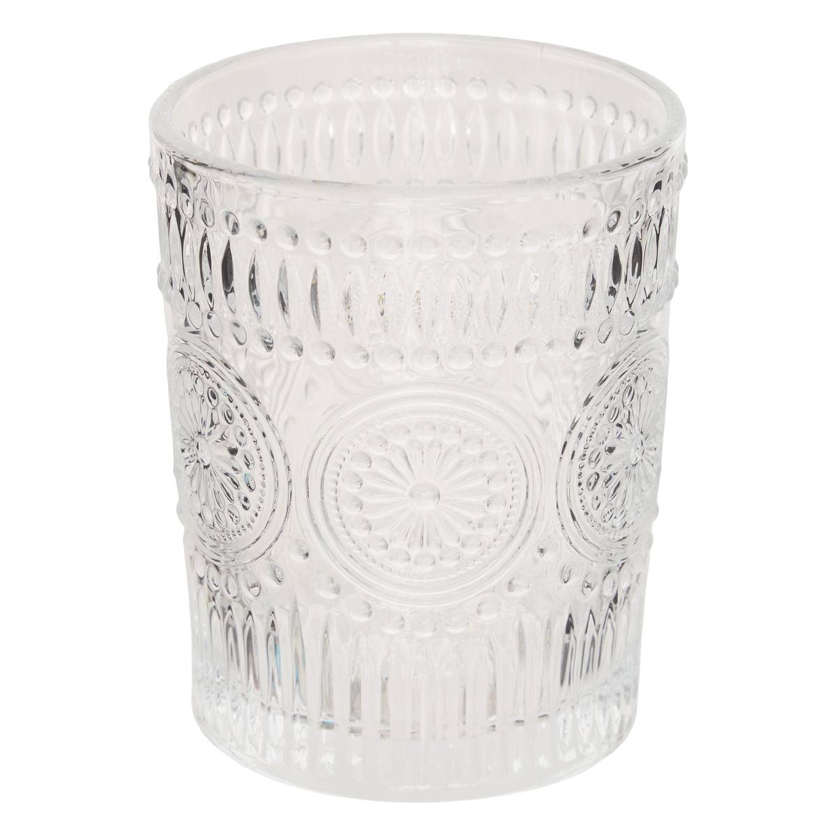 Set of 6 low tumblers Ina 305 ml, Glass, Transparent Transparent