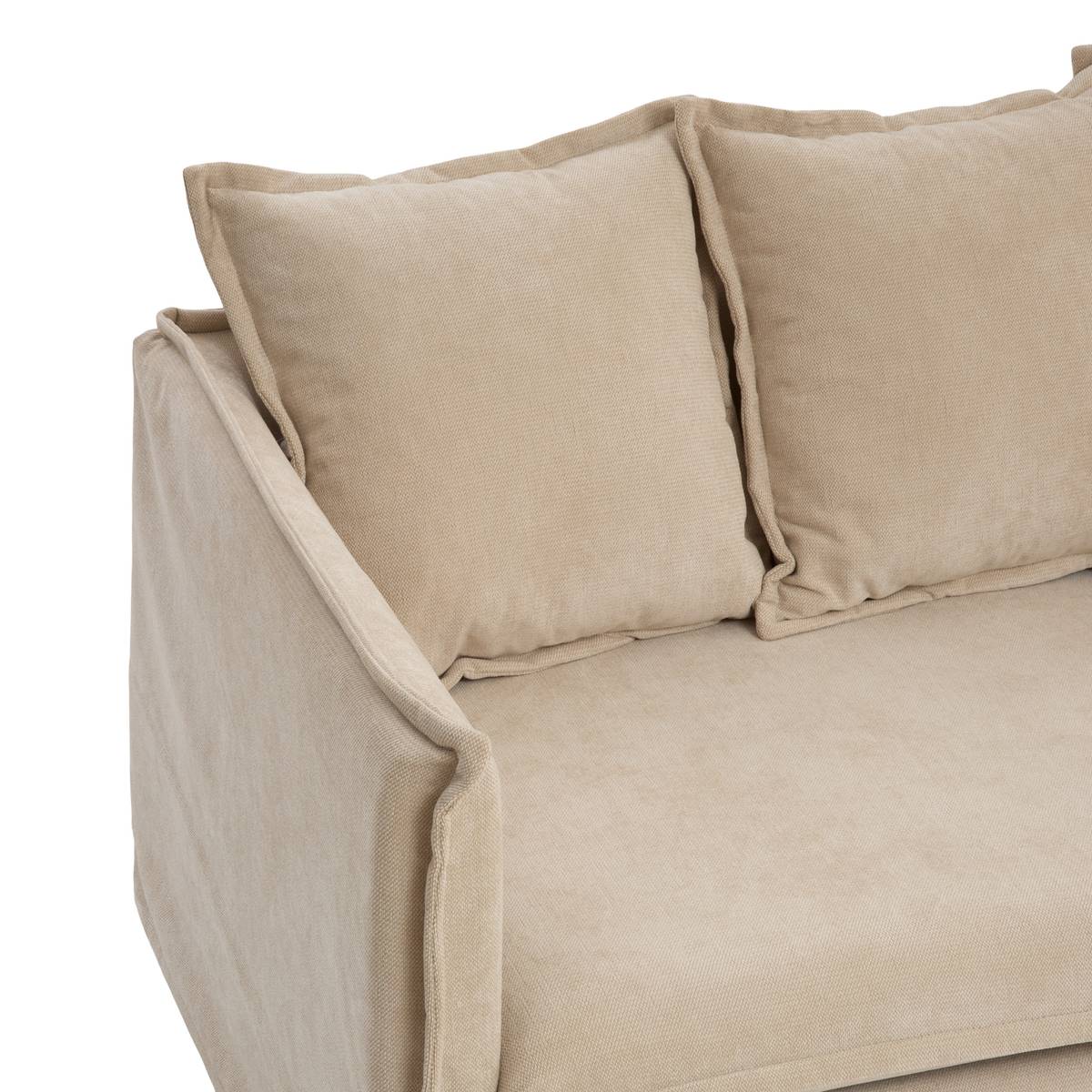 Sofa "Odile" 3 seats, Beige Beige