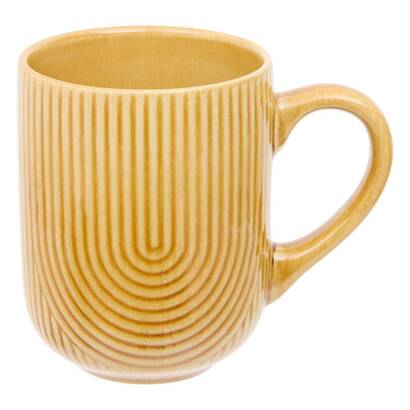Mug "lya" 320 ml, earthenware, ochre