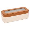 Watch Box "Whisky" Cream, 24.5x10.3 cm Cream