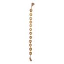 String lights "Carlo" Marron, L.130 cm Brown