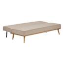 Convertible Sofa "Dohan" 3-seater, Pine, Beige Beige