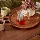 Teapot "Kama" 800 ml, Borosilicate glass, Transparent Transparent