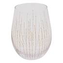 Lot de 4 gobelets bas "Lunis" 540 ml, Glass, Gold Gold
