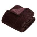 Throw "Arka" Tonka brown, 160x120 cm Tonka brown