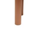 Side table "Plump" Pine, Orangeade, D.40 cm Orangeade