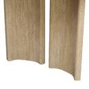 Extendable dining table "Tino" 6 to 8 seats Beige