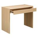 Rectangular desk with 1 drawer "John" Beige, 100x50 cm Beige
