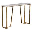 Console "Graphite" Steel, Gold, 120x32 cm Gold