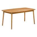 Extendable dining table "Tilda" Rubberwood, 6 seats Beige
