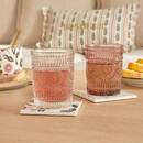 Set of 6 low tumblers Ina 305 ml, Glass, Transparent Transparent