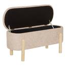 Preparation bench "Muka" Pine, Beige, 1 seat Beige