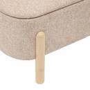 Preparation bench "Muka" Pine, Beige, 1 seat Beige