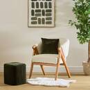 Pouffe "Selia" Cedar Green, 35x35 cm Cedar green
