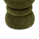 Pouf "Ritem" Khaki Green, Dia. 36 cm Khaki green