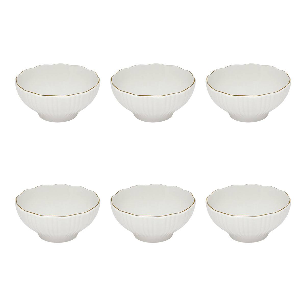 Bowl "Daphne" Porcelain, White White