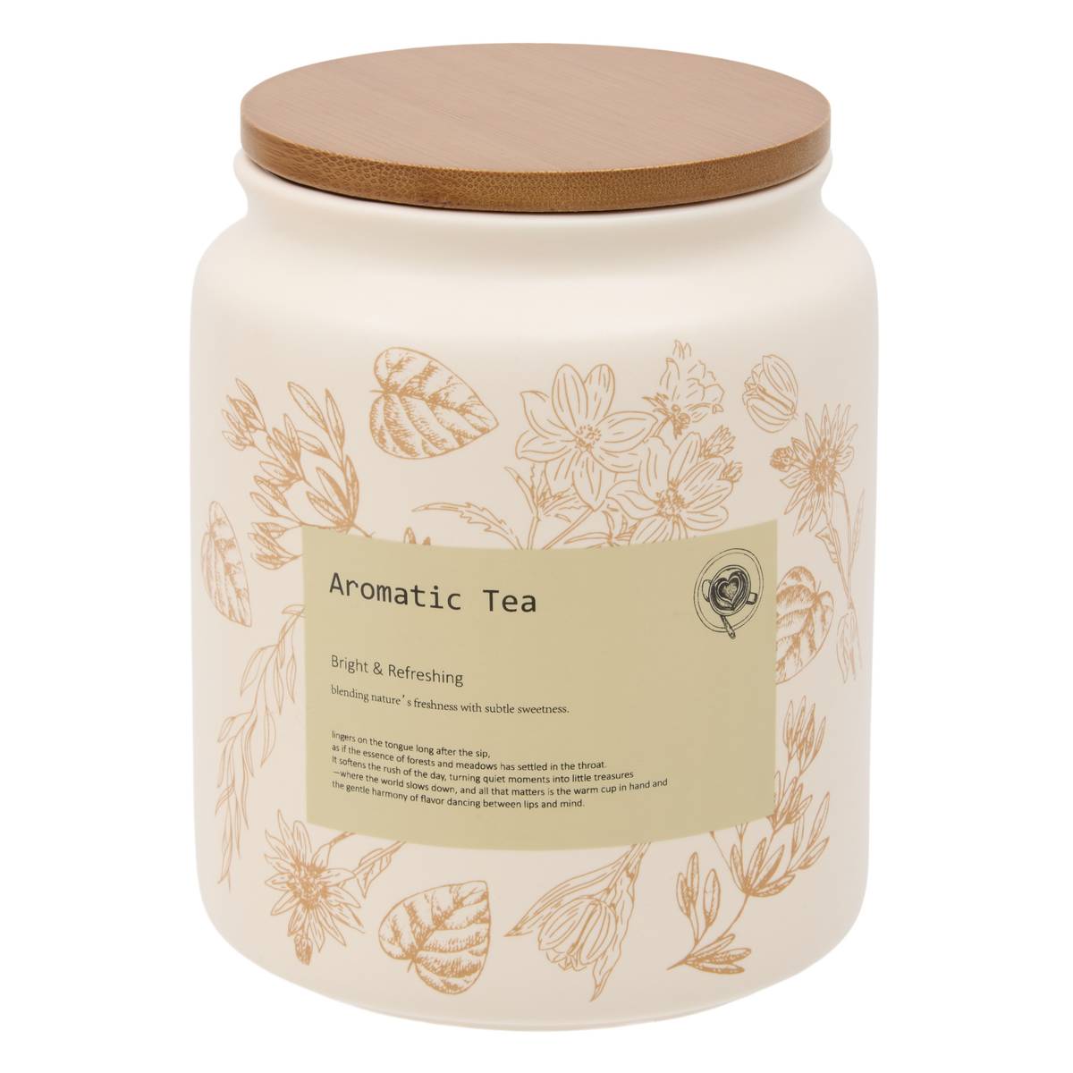 Storage jar "Wellness" Stoneware , 100cl Model A