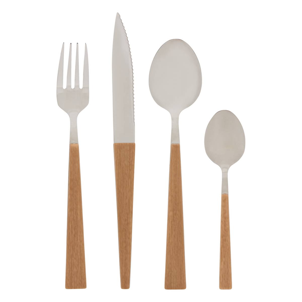 Cutlery set "Susan" Stainless steel, Brown Brown