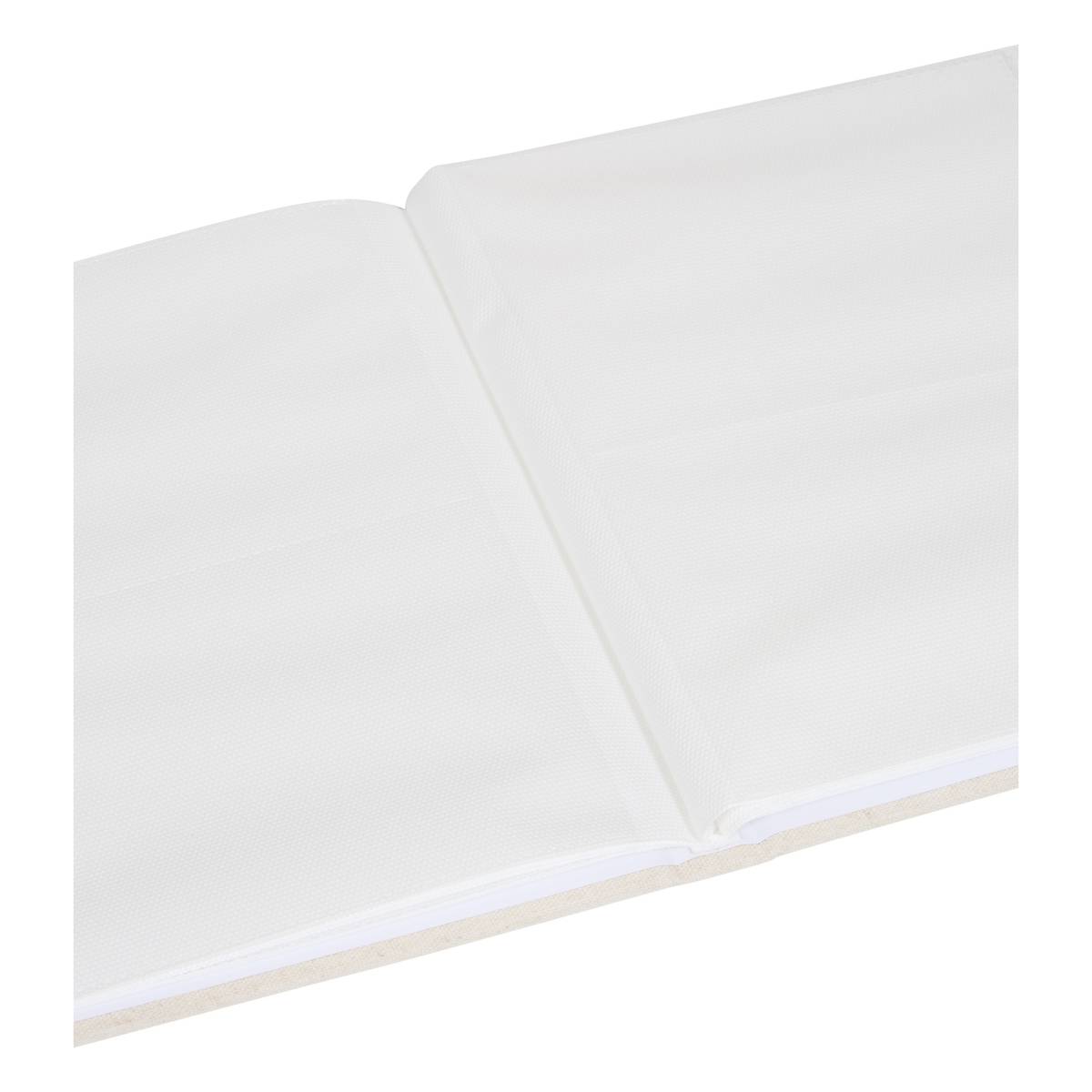 Lot de 3 albums photo "Nyero" 20x24.5 cm, Beige linen Linen beige