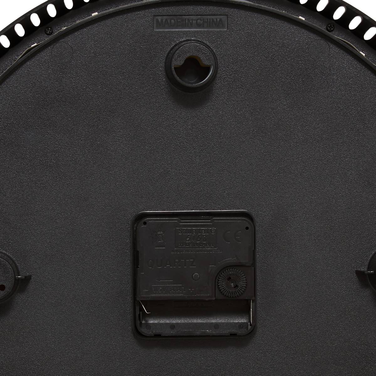 Clock "Mehdi" Black & White, D.29.2 cm Noir & Blanc