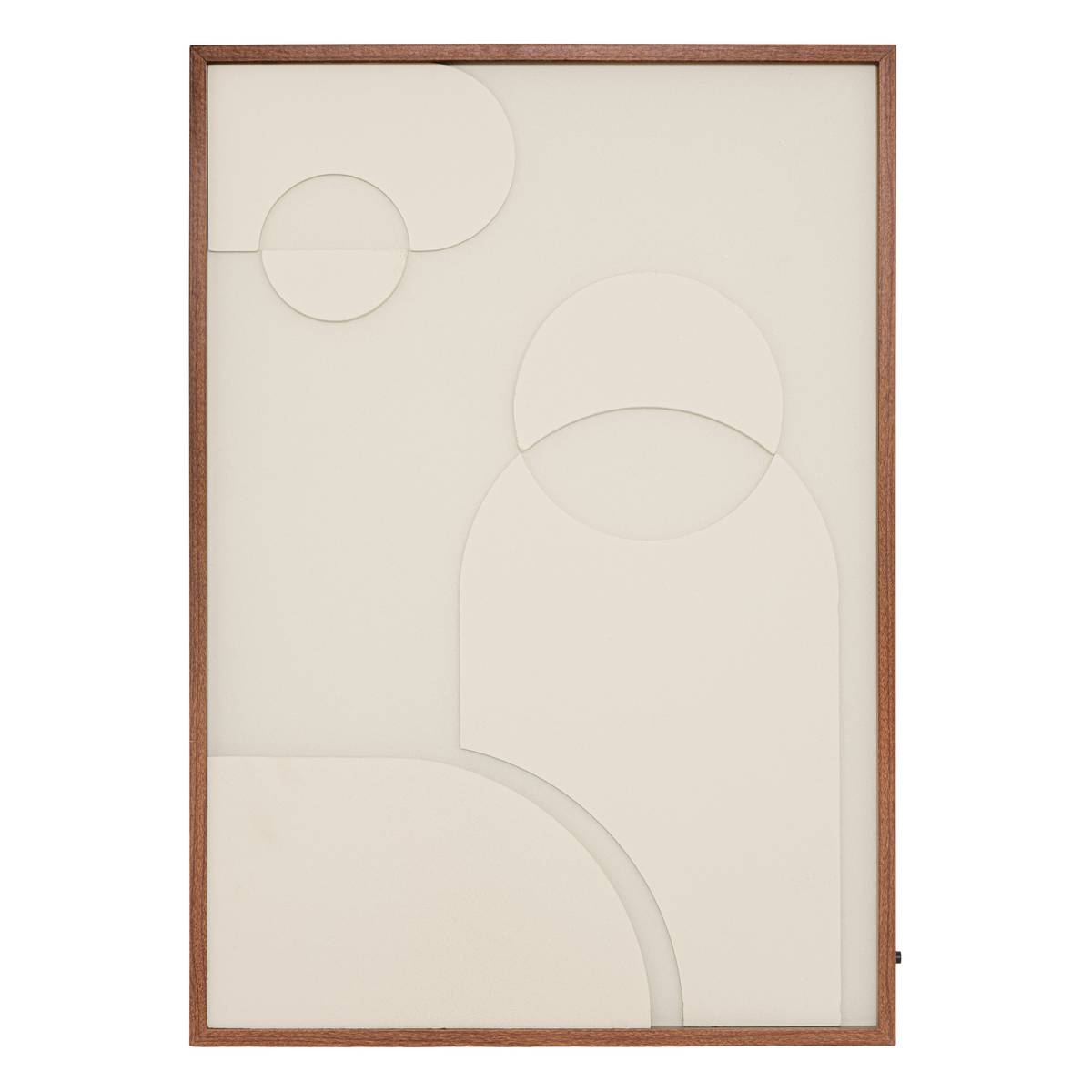 3D Fabric "Melio " 48x68 cm, White White