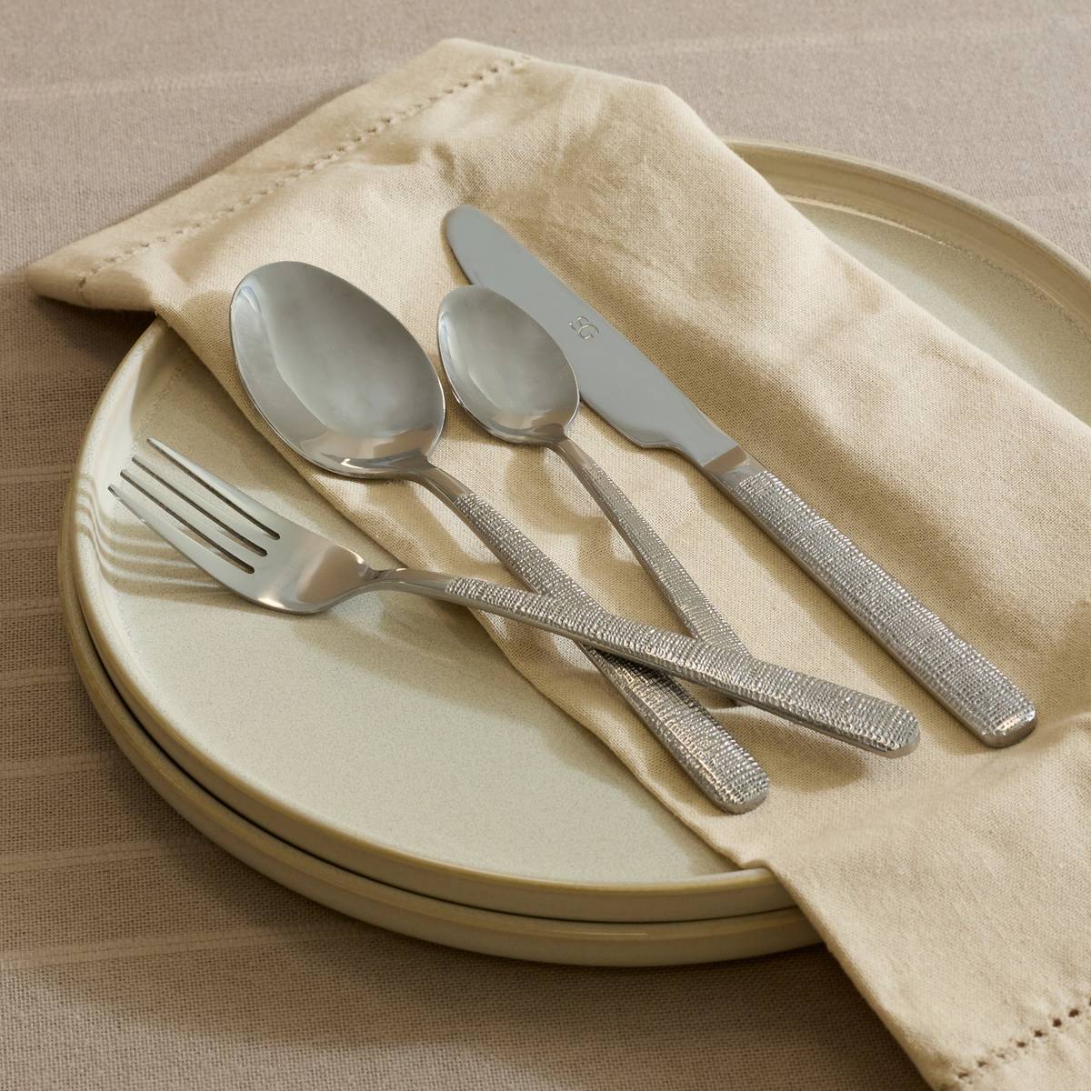 Cutlery Set "Livi" Stainless steel, Silver Silver