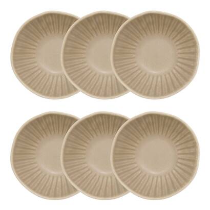 Set of 6 "nyero" bowls earthenware, dia.14 cm