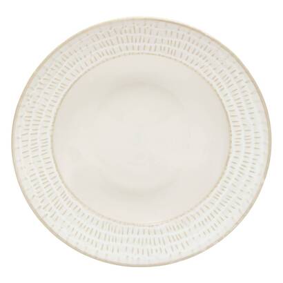 Set of 6 deep plates "camille" stoneware, dia. 22.2 cm