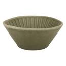 Set of 6 "Nyero" bowls Earthenware, Dia.14 cm Green