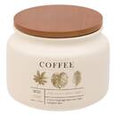 Storage jar "Wellness" Stoneware, 50cl Brown