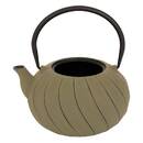 Teapot "Yama" 1200 ml, Cast iron, Khaki green Khaki green