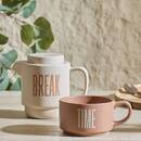 Teapot "Break time" 450 ml, Stoneware, Beige Beige