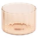 Aperitif set "Homy" Borosilicate glass, 4 pieces Pink