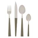Cutlery set "Susan" Stainless steel, Khaki green Khaki green