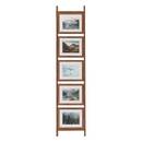 Collage Frame "Scott" 5 photos, Tonka brown Tonka brown