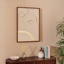 3D Fabric "Melio " 48x68 cm, White White