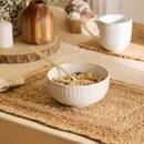 Bowl "Camille" Stoneware, White White 2