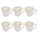 Mug "Camille" 420 ml, Stoneware, White White