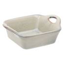 Square baking dish "Unknown Land" Stoneware, 16.5x12.5 cm, Green Green