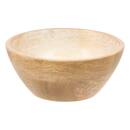 Bowl "Ava" Mango tree, D.16 cm White