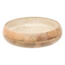Serving bowl "Ava" Mango wood, D.31 cm White