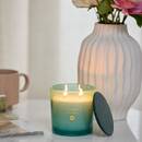 Round scented candle "Liana" Wild Bark, 315g écorce sauvage