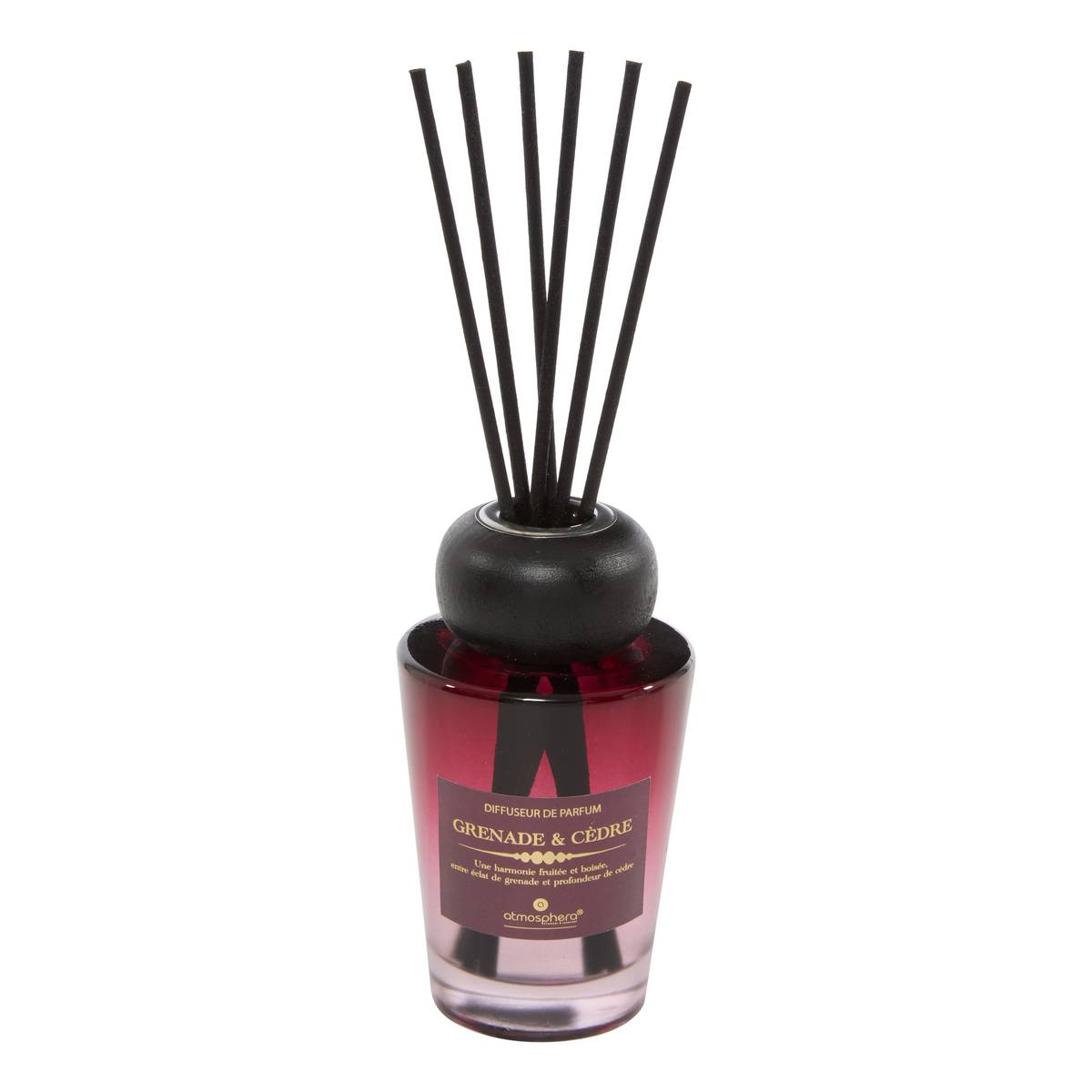 Fragrance gift set "Alma" Glass, Pomegranate / Cedar, 6.5x6.5 cm Grenade / cèdre