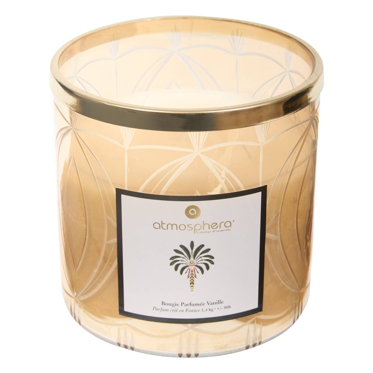 Scented candle "Palmer" Vanilla, 1.4 kg Vanilla