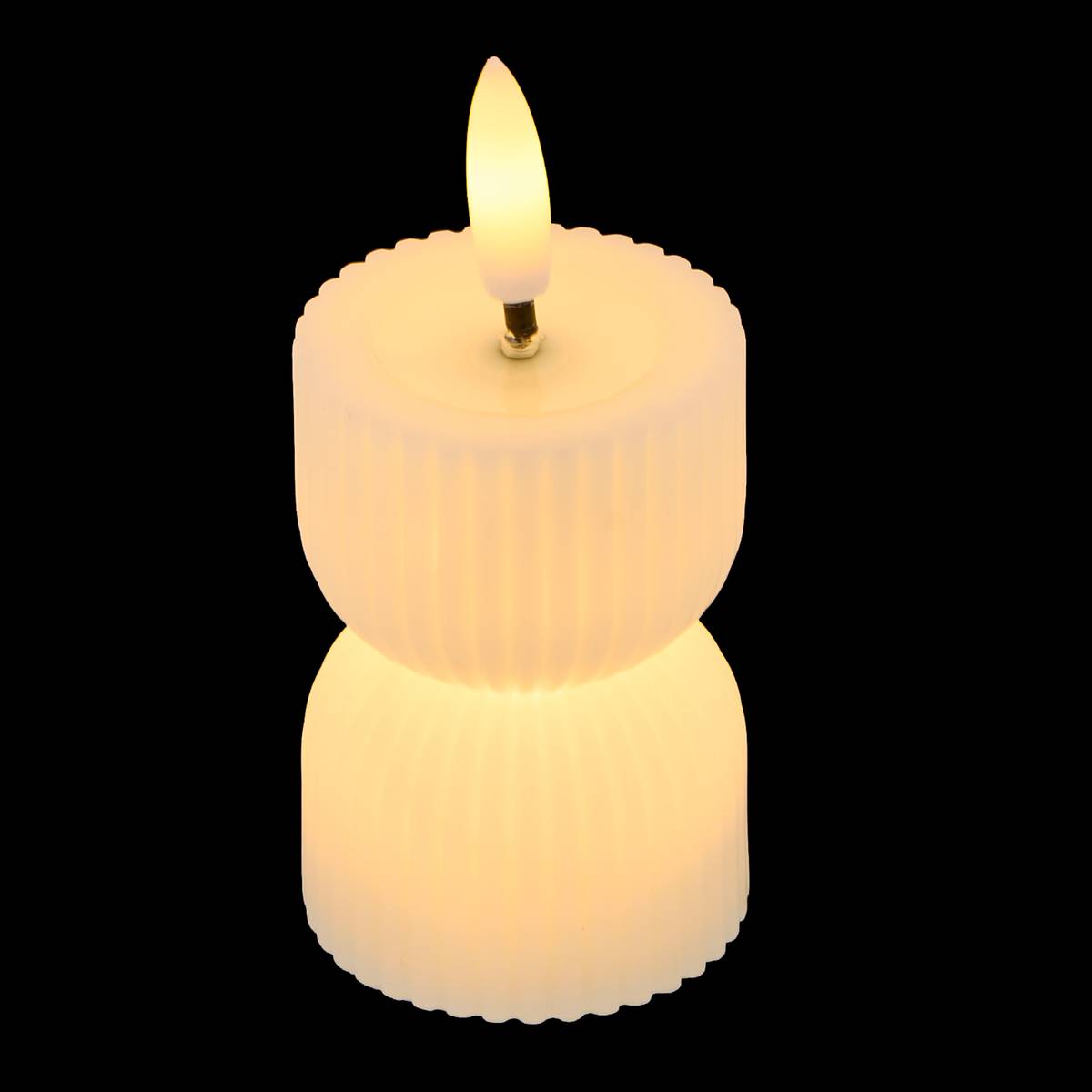 LED Candle "Fancy" H.9 cm Model A